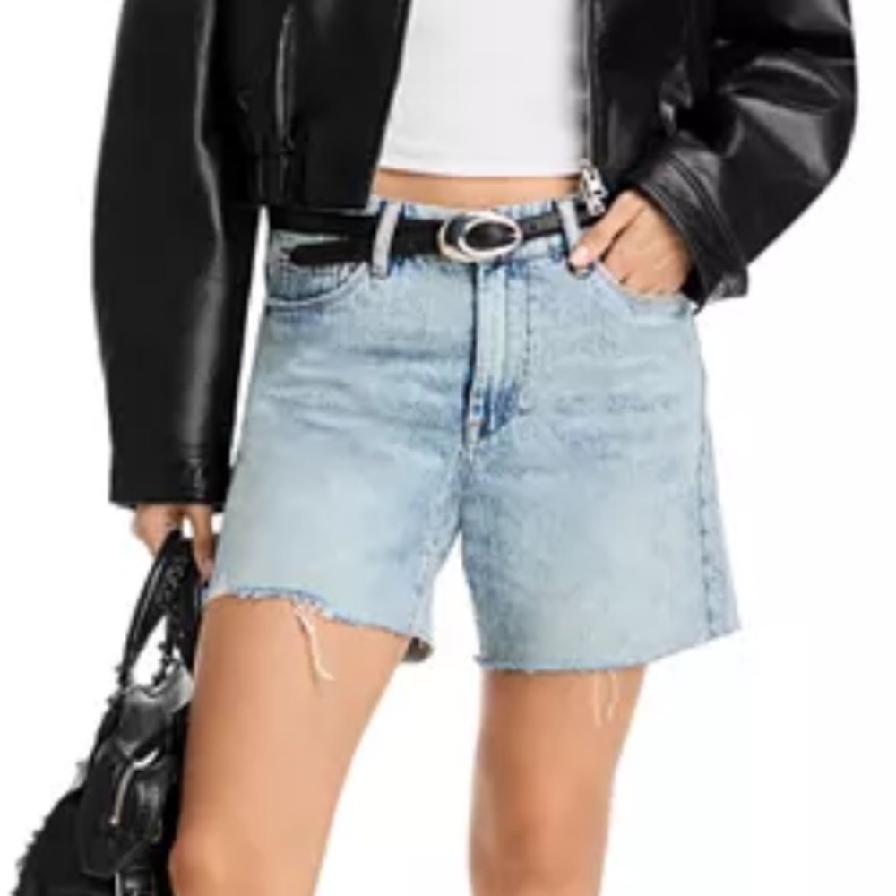 Blank NYC Cutoff Denim Shorts Love Fest NWT Sz 28 Blue Jeans cut offs short